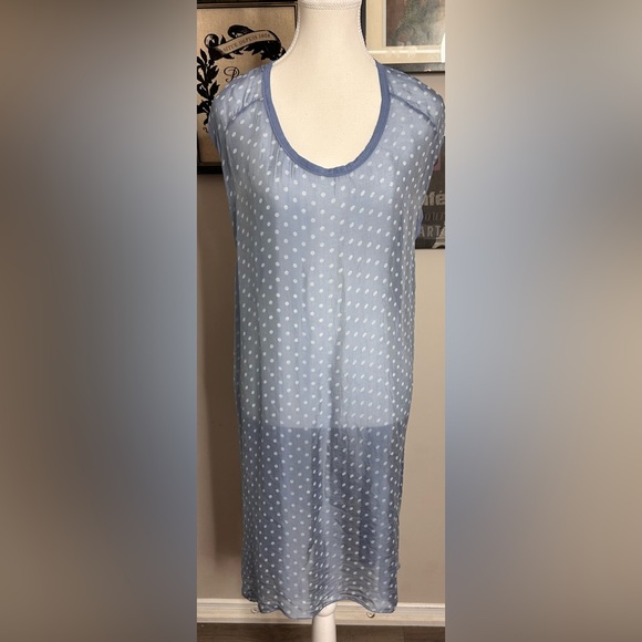 Angela Mara 100% silk dress size large - Picture 1 of 3